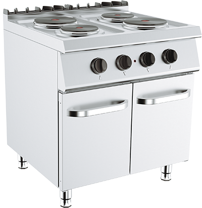 Cucina ECO 4 piastre elettrica SERIE 70(G7K200E)