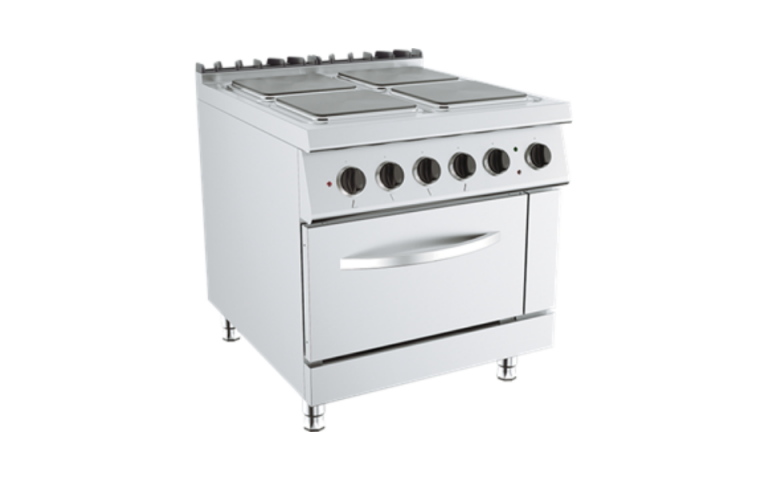 Cucina ECO 4 fuochi con forno gas SERIE 90(G9K210G) – Cheftek