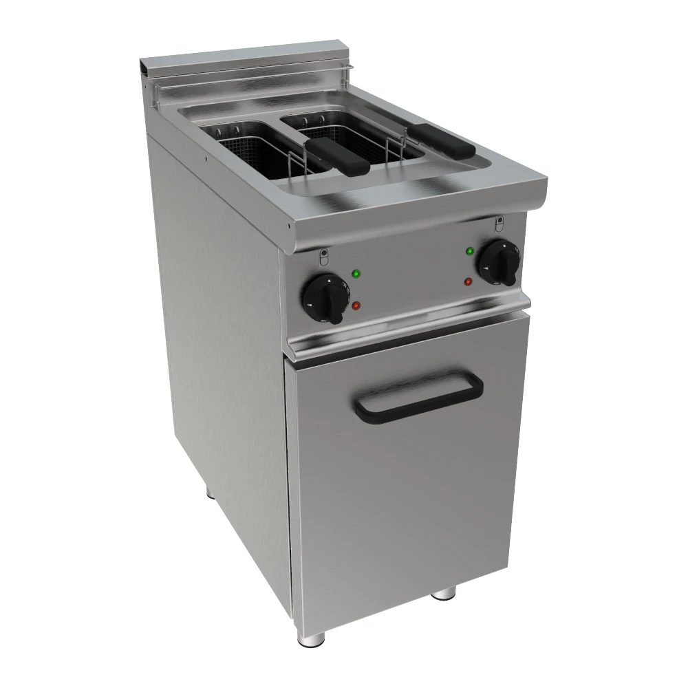 Friggitrice elettrica 8+8 litri