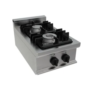 Cucina gas da banco due fuochi