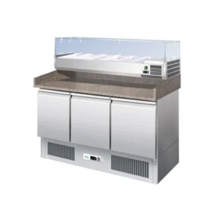 banco pizza refrigerato