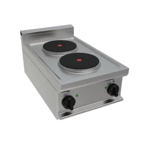 Cucina elettrica due zone da banco