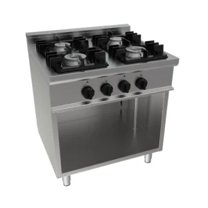 Cucina a gas quattro fuochi