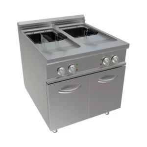 Friggitrice elettrica 2 vasche 17 litri