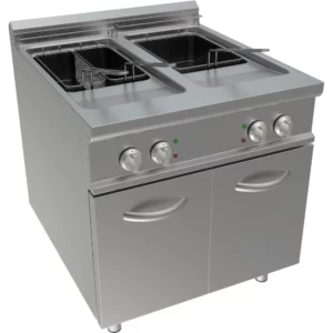 Friggitrice gas 22+22 litri